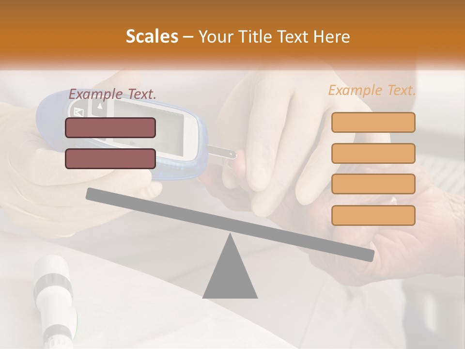 Hyperglycemia Carbohydrates Gauge PowerPoint Template