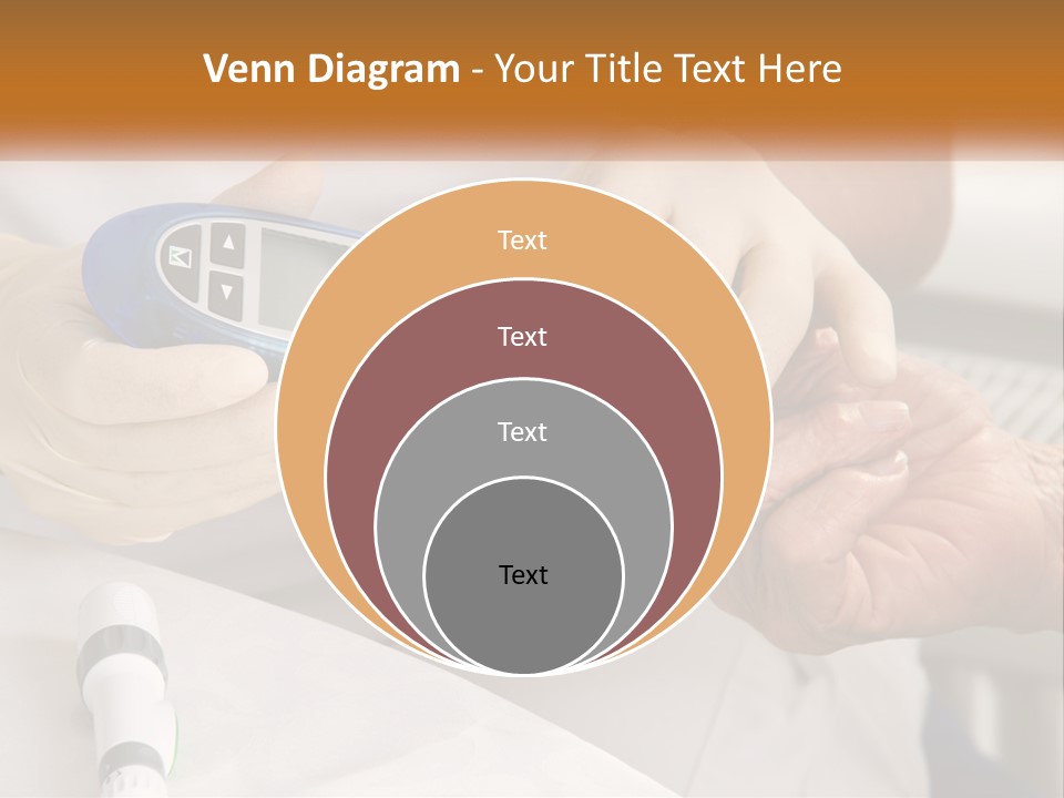 Hyperglycemia Carbohydrates Gauge PowerPoint Template