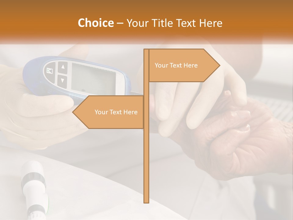 Hyperglycemia Carbohydrates Gauge PowerPoint Template