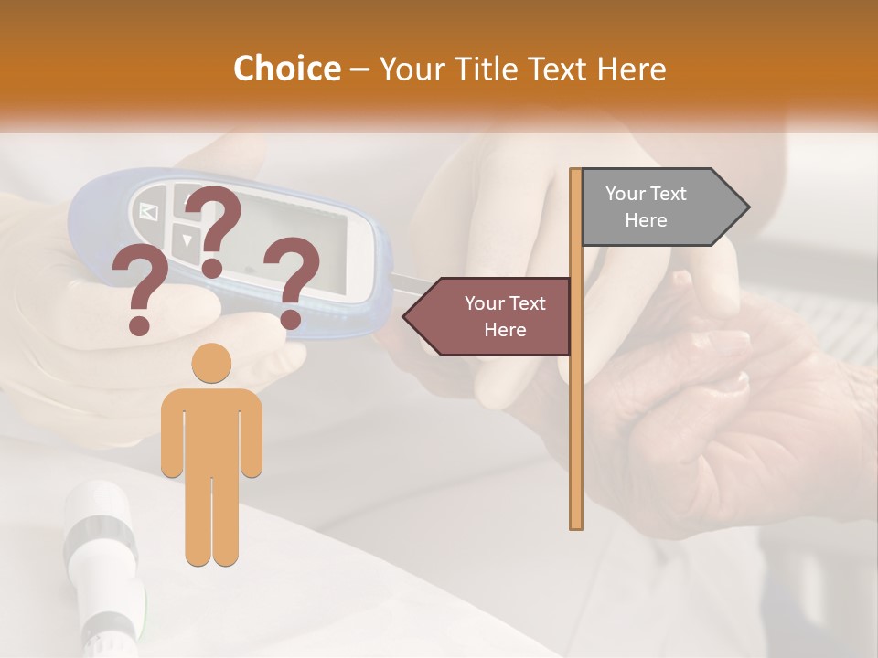Hyperglycemia Carbohydrates Gauge PowerPoint Template