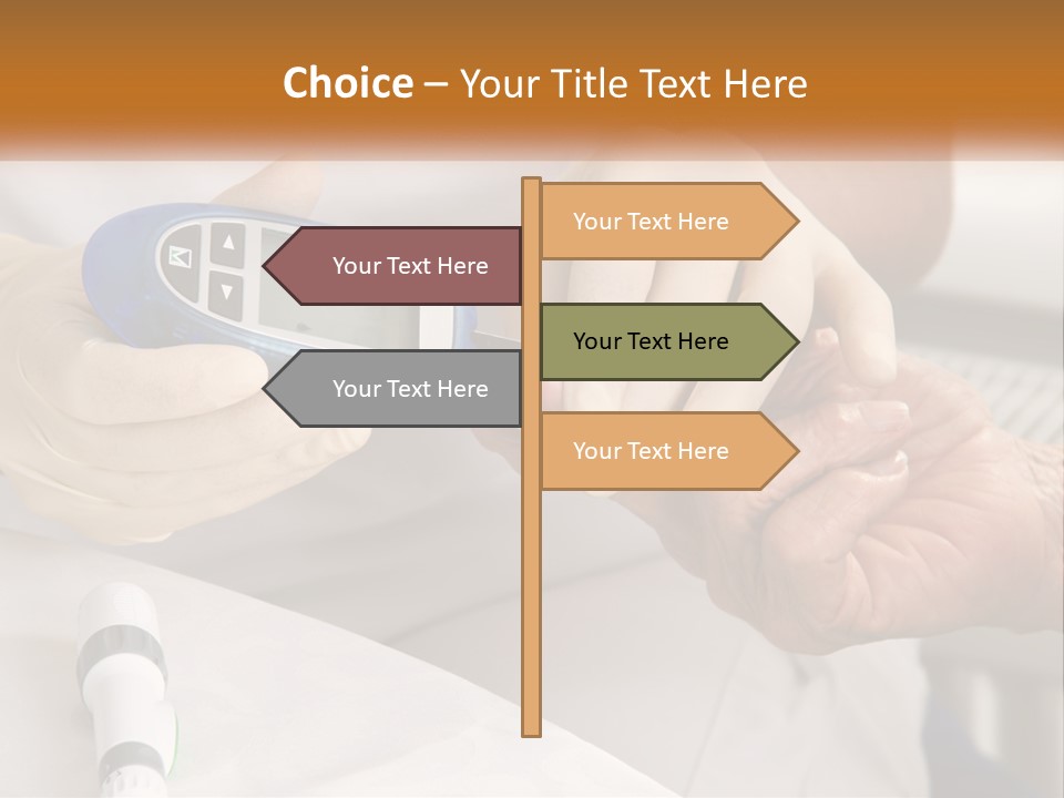Hyperglycemia Carbohydrates Gauge PowerPoint Template