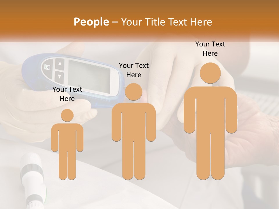 Hyperglycemia Carbohydrates Gauge PowerPoint Template