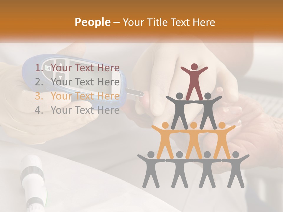 Hyperglycemia Carbohydrates Gauge PowerPoint Template