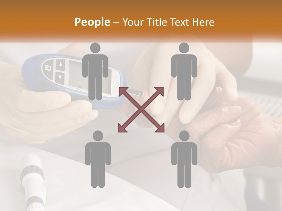 Hyperglycemia Carbohydrates Gauge PowerPoint Template