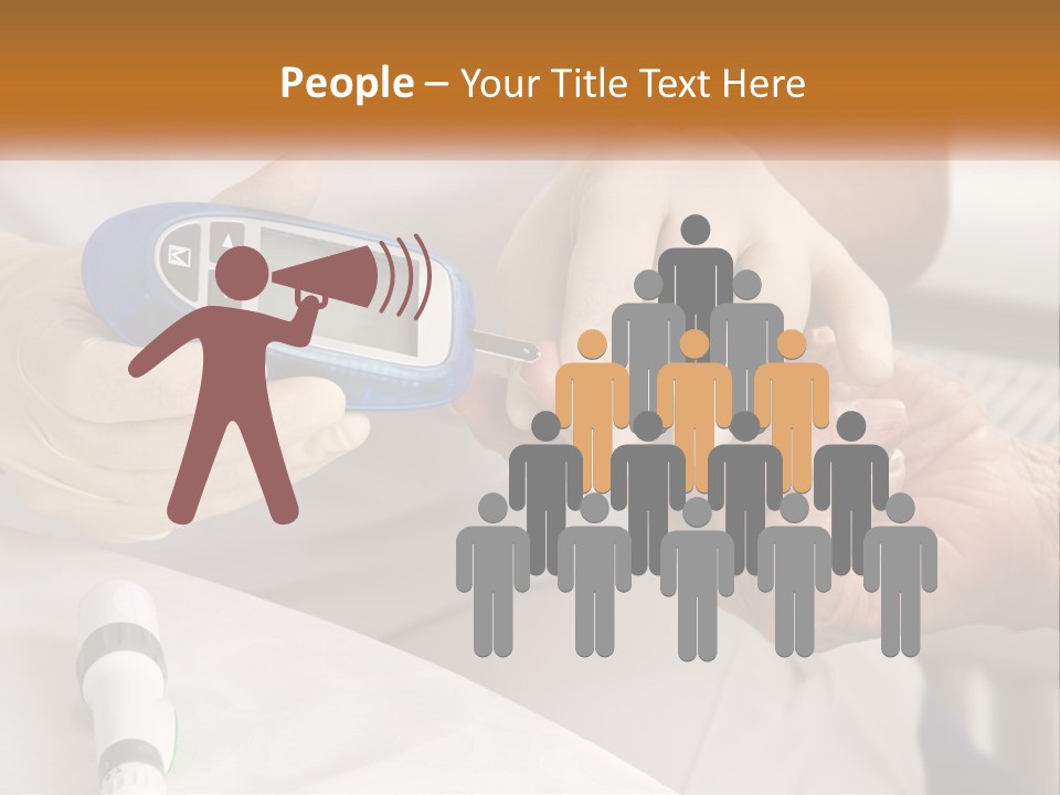 Hyperglycemia Carbohydrates Gauge PowerPoint Template