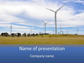 Electricity Alternative Ecology PowerPoint Template