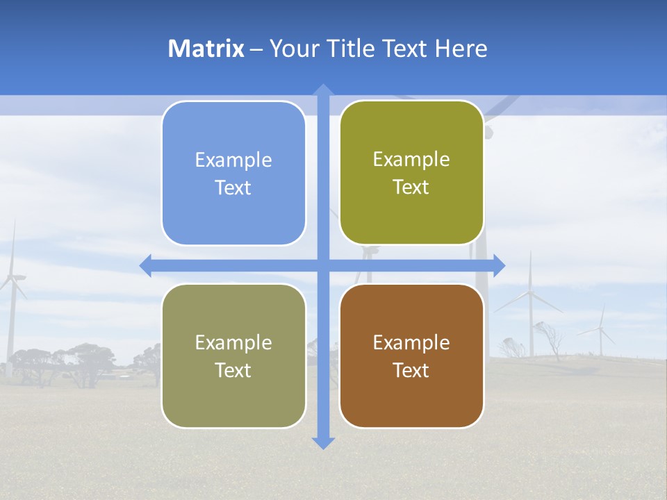 Electricity Alternative Ecology PowerPoint Template