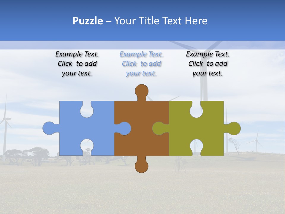 Electricity Alternative Ecology PowerPoint Template