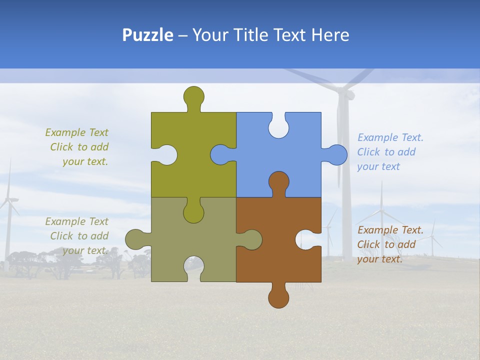 Electricity Alternative Ecology PowerPoint Template