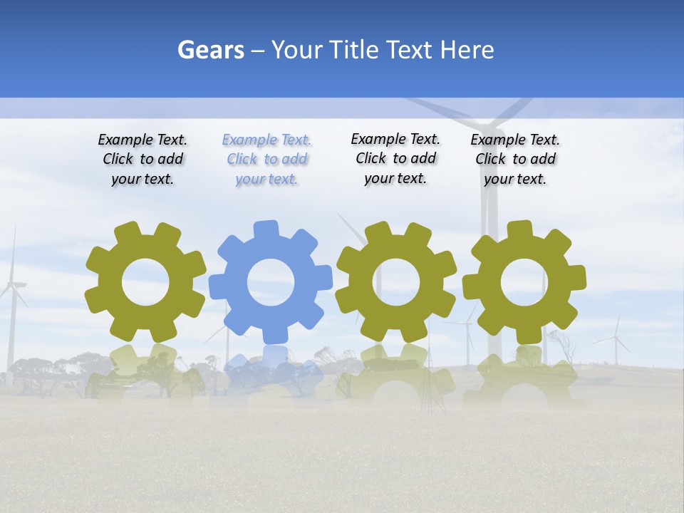 Electricity Alternative Ecology PowerPoint Template