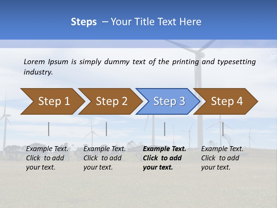 Electricity Alternative Ecology PowerPoint Template