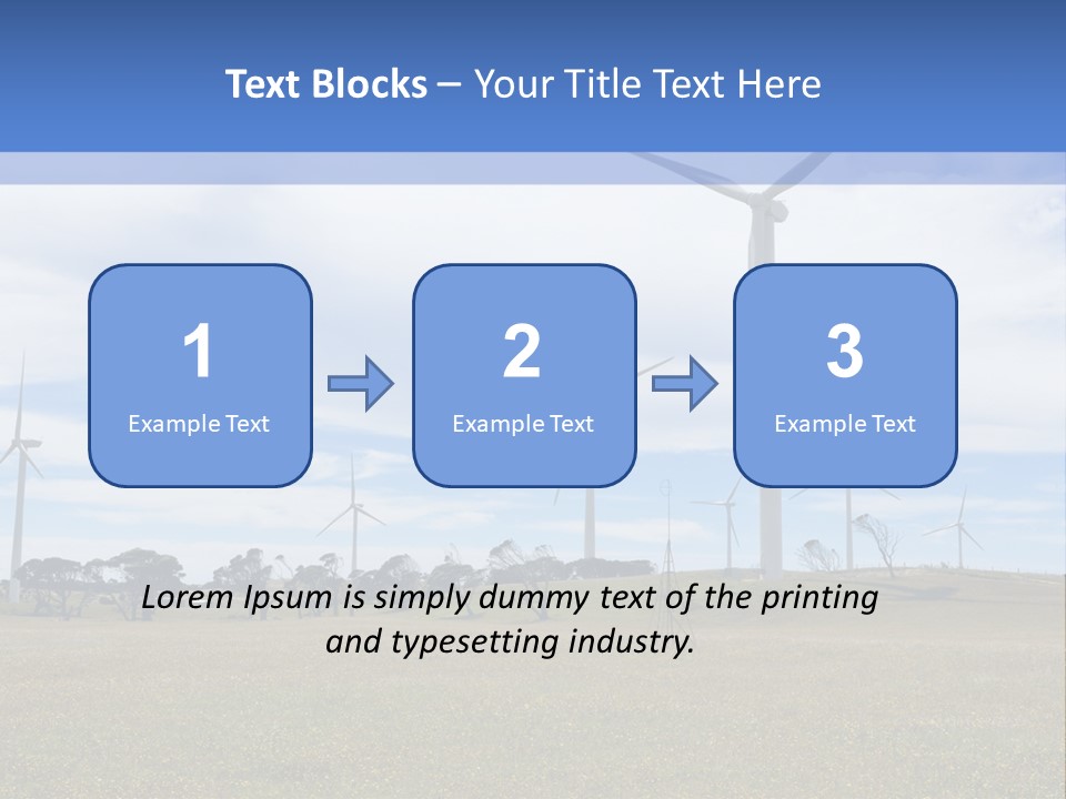 Electricity Alternative Ecology PowerPoint Template