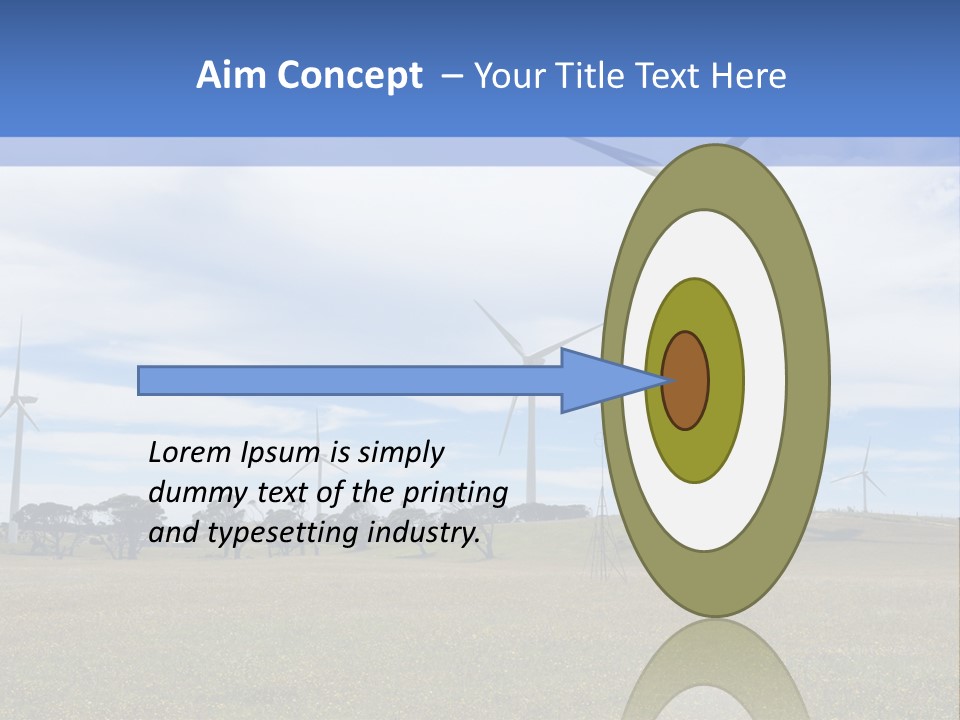 Electricity Alternative Ecology PowerPoint Template