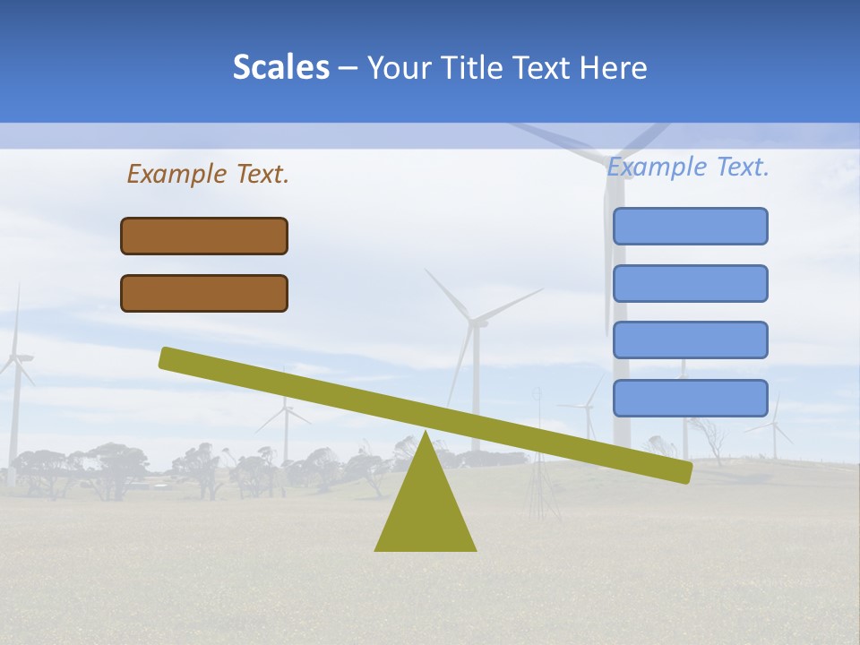Electricity Alternative Ecology PowerPoint Template