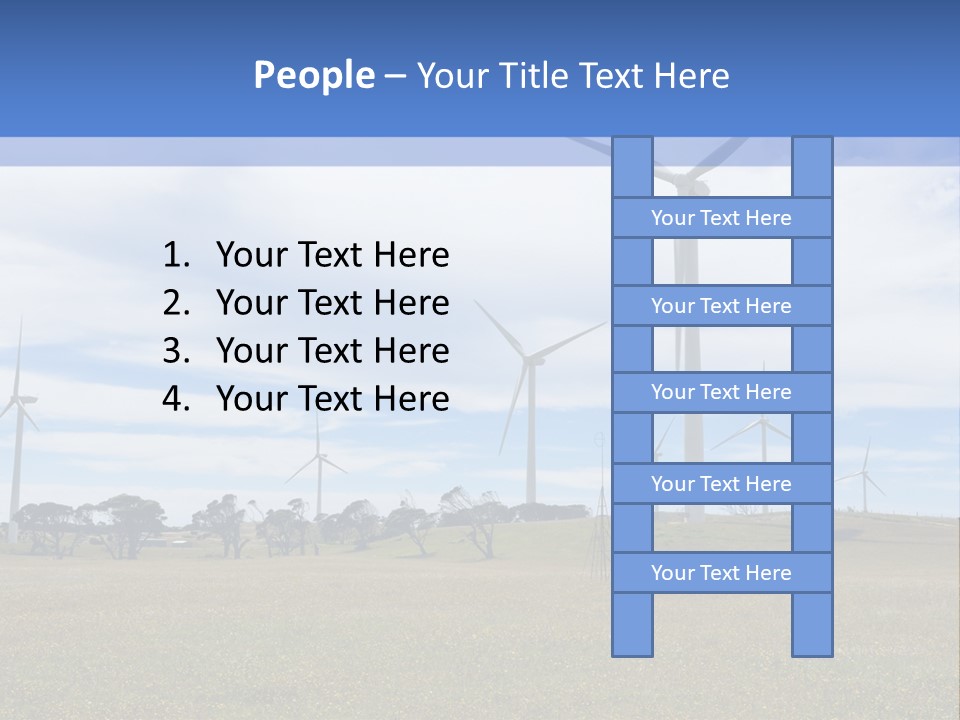 Electricity Alternative Ecology PowerPoint Template