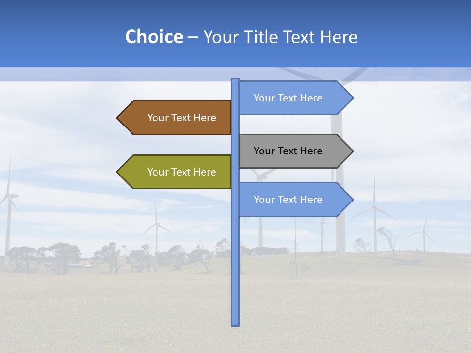 Electricity Alternative Ecology PowerPoint Template