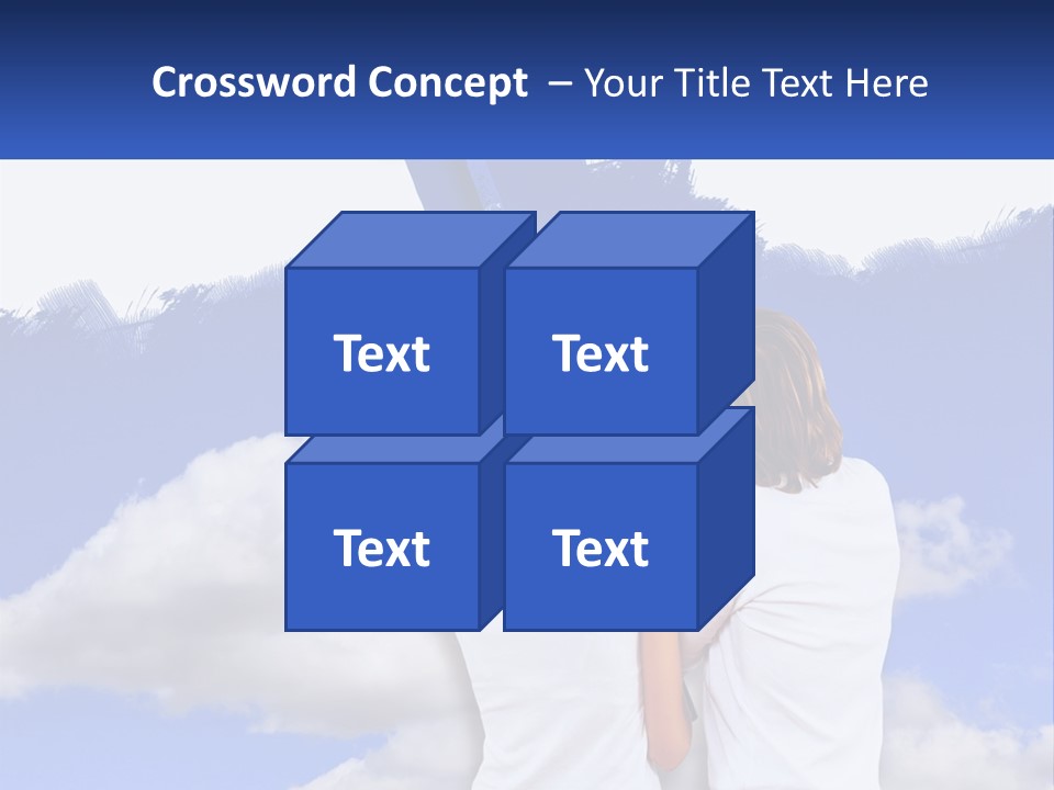 Togetherness House Paint PowerPoint Template