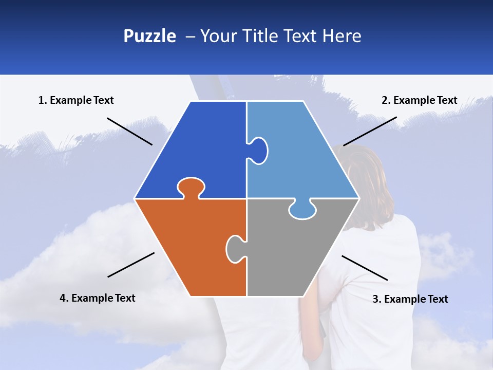 Togetherness House Paint PowerPoint Template