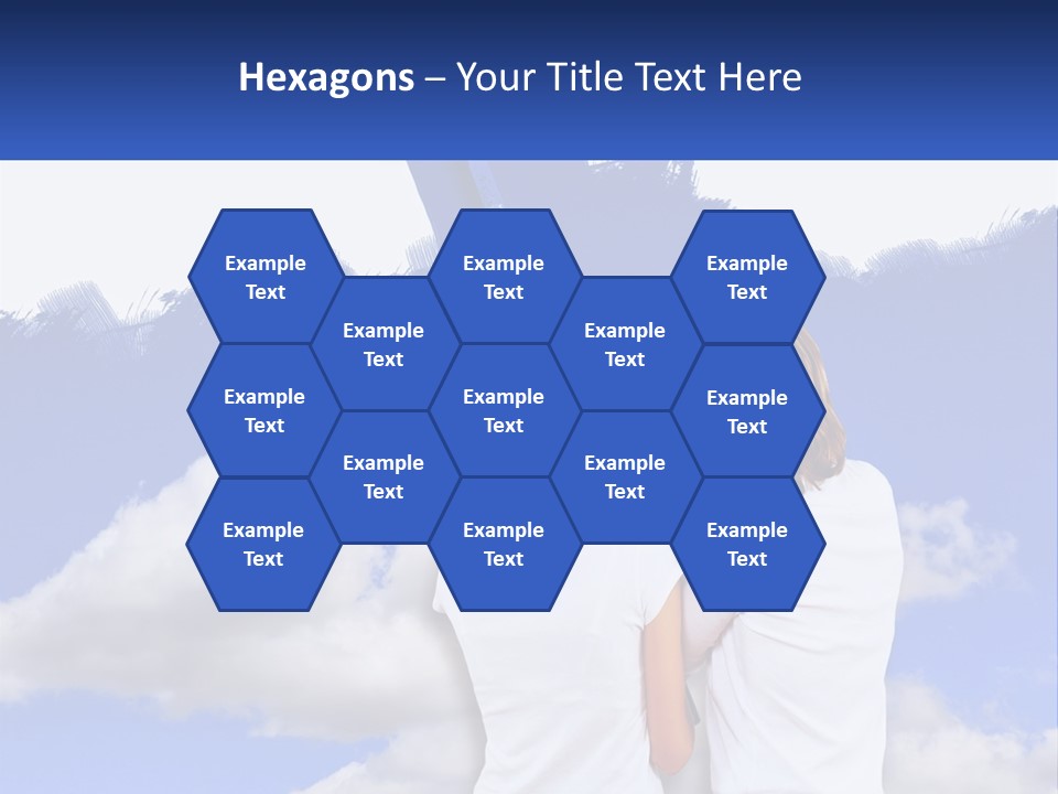 Togetherness House Paint PowerPoint Template