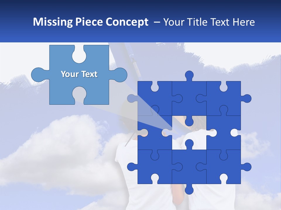 Togetherness House Paint PowerPoint Template