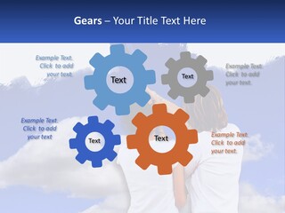 Togetherness House Paint PowerPoint Template