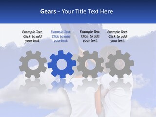 Togetherness House Paint PowerPoint Template