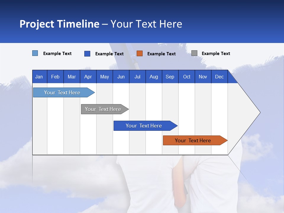 Togetherness House Paint PowerPoint Template