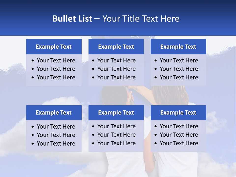 Togetherness House Paint PowerPoint Template