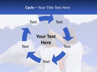 Togetherness House Paint PowerPoint Template