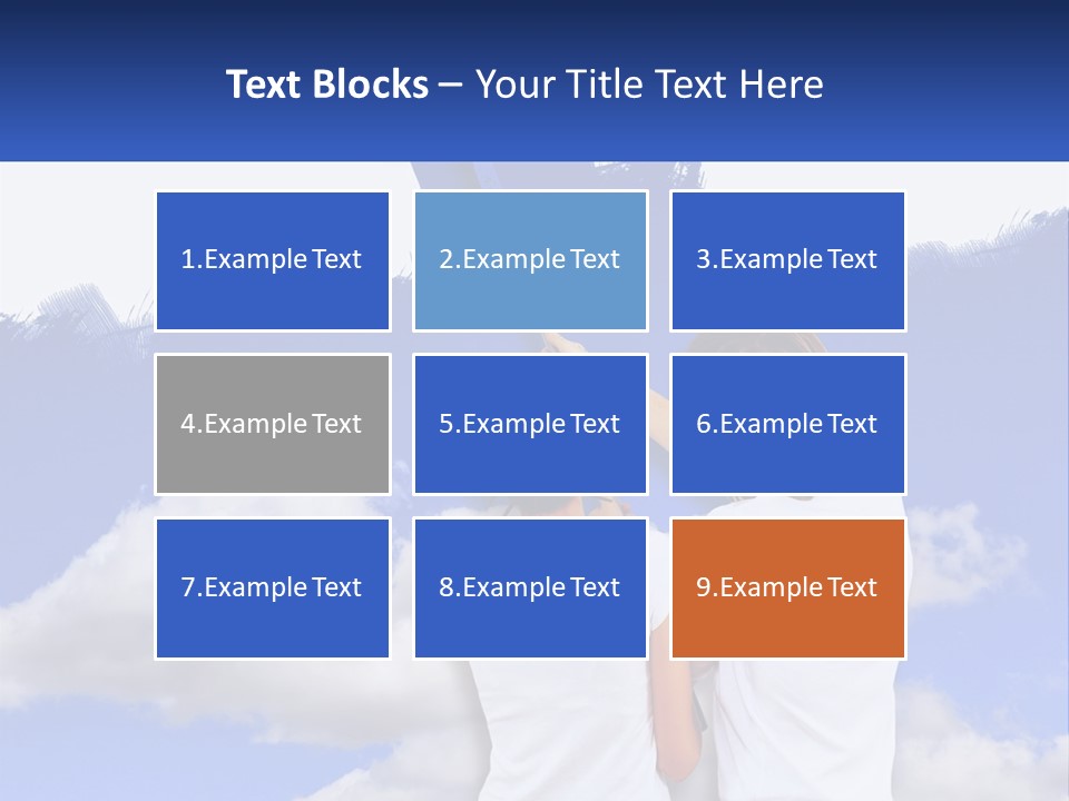 Togetherness House Paint PowerPoint Template