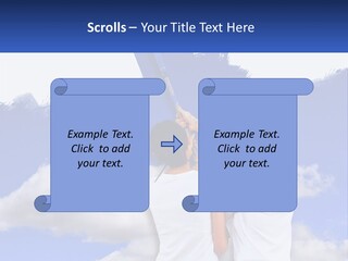 Togetherness House Paint PowerPoint Template