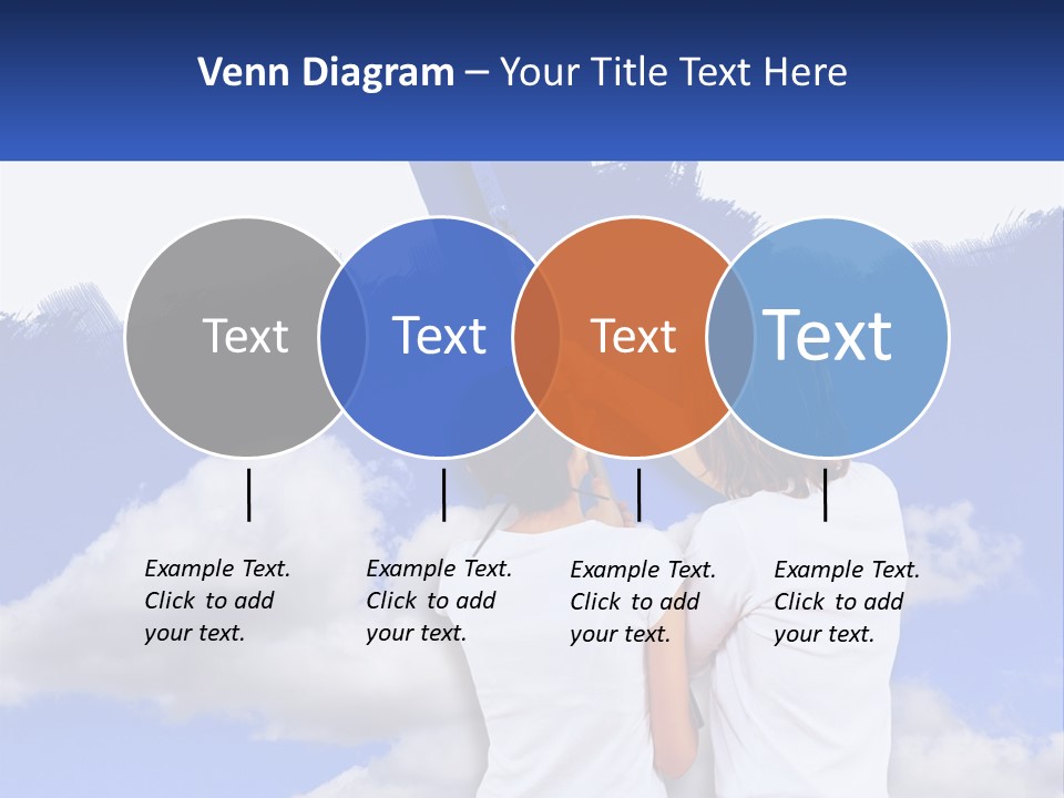 Togetherness House Paint PowerPoint Template