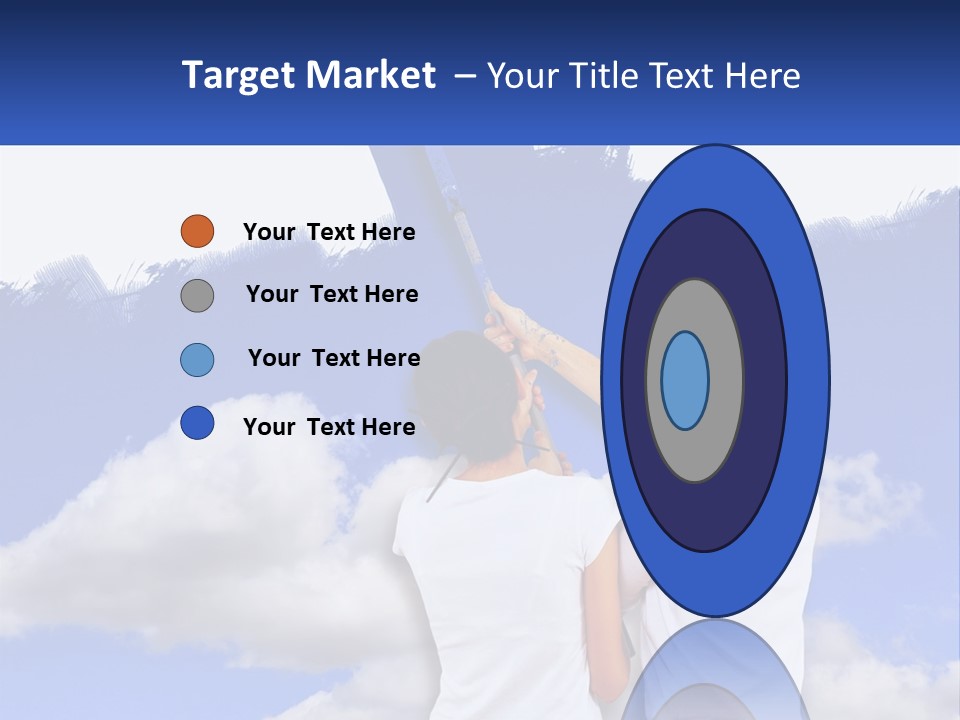 Togetherness House Paint PowerPoint Template