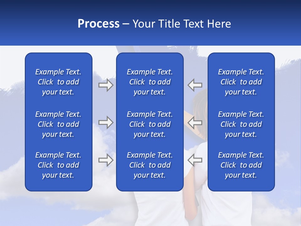 Togetherness House Paint PowerPoint Template