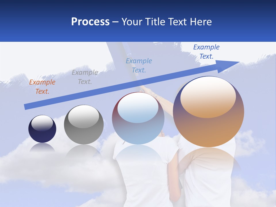 Togetherness House Paint PowerPoint Template