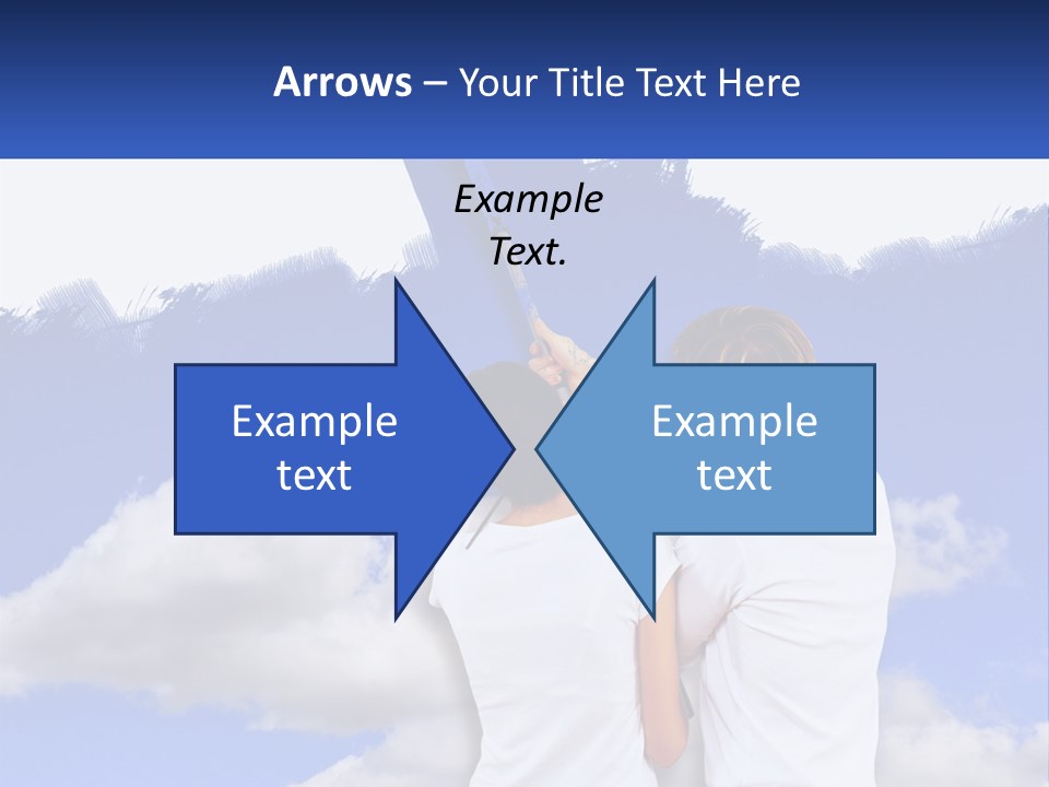 Togetherness House Paint PowerPoint Template