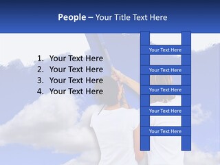 Togetherness House Paint PowerPoint Template