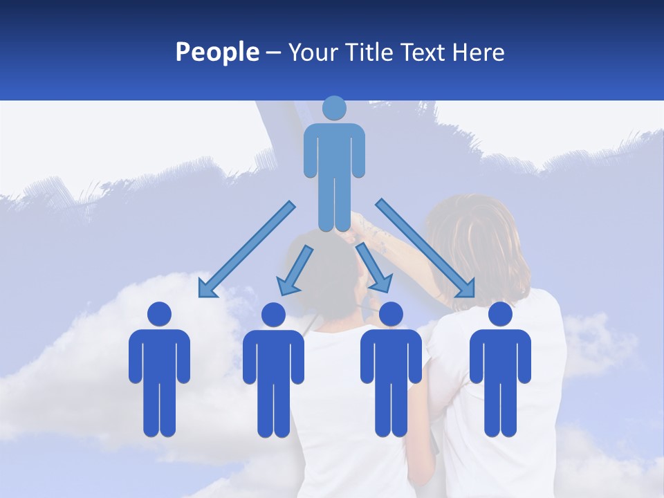 Togetherness House Paint PowerPoint Template