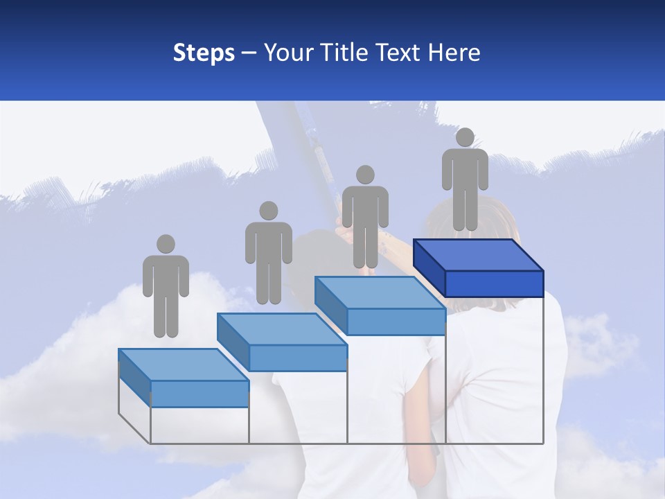 Togetherness House Paint PowerPoint Template