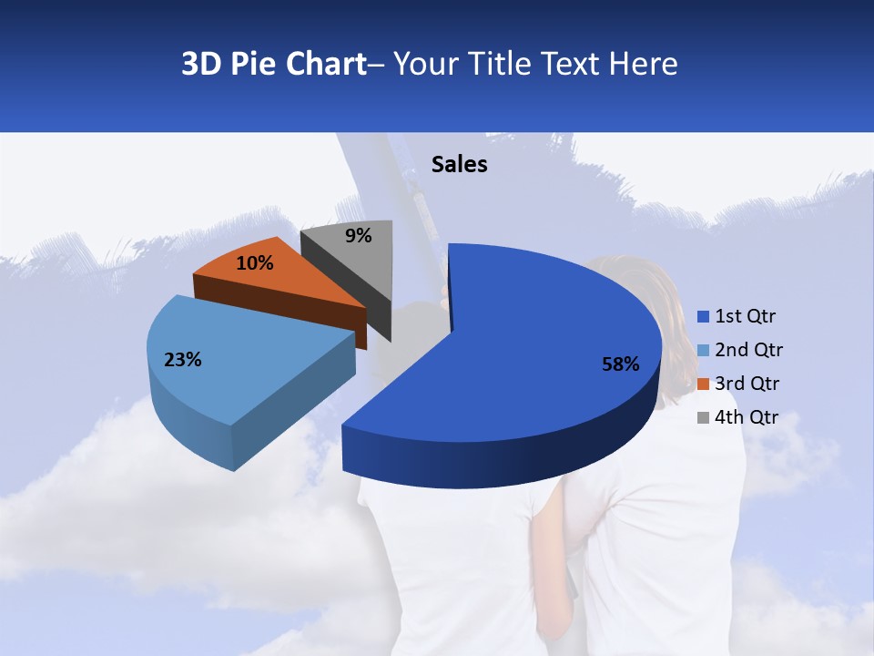 Togetherness House Paint PowerPoint Template