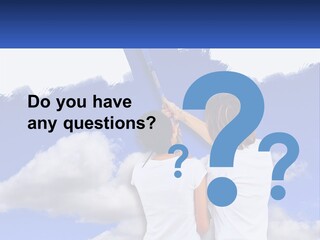 Togetherness House Paint PowerPoint Template