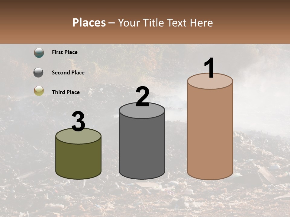 Garbage Dirty Burn PowerPoint Template