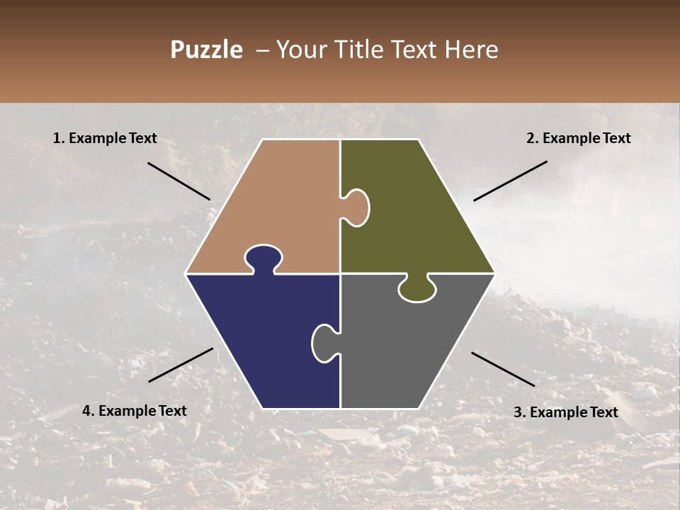 Garbage Dirty Burn PowerPoint Template