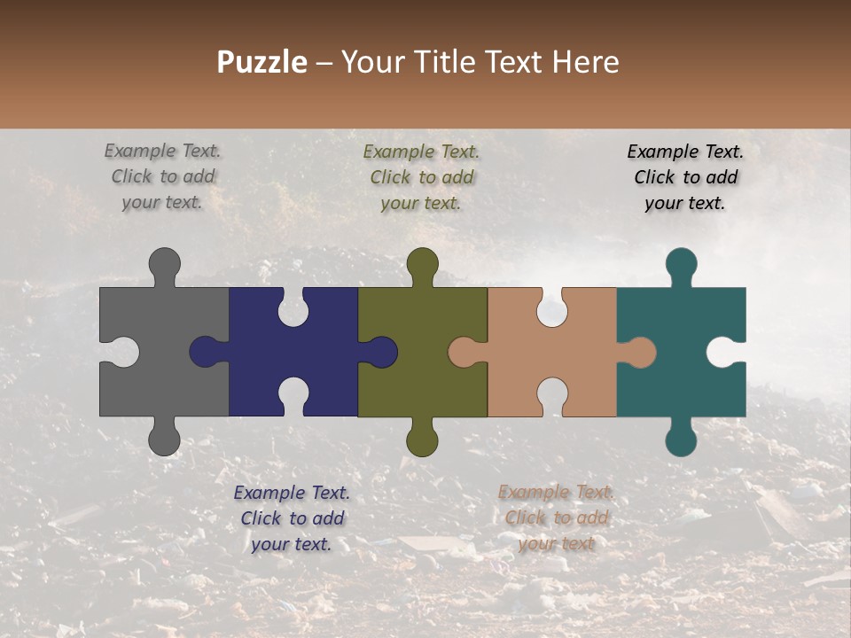 Garbage Dirty Burn PowerPoint Template