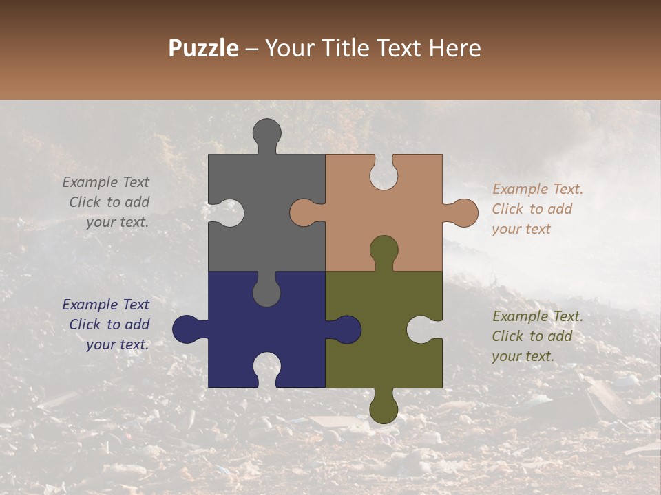 Garbage Dirty Burn PowerPoint Template