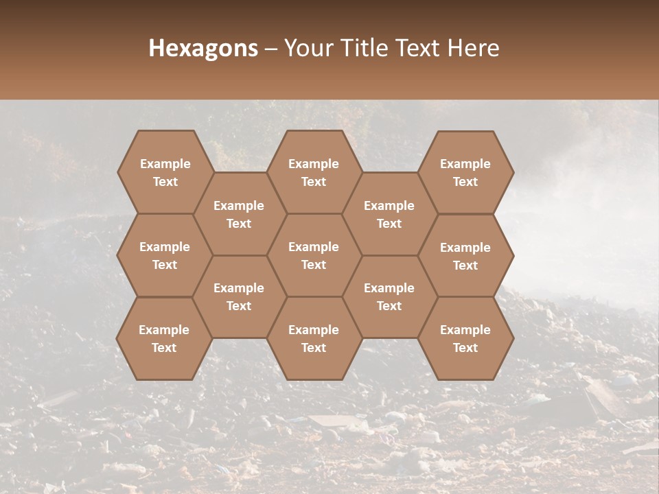 Garbage Dirty Burn PowerPoint Template