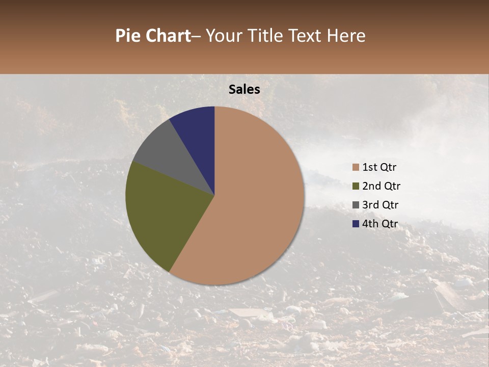 Garbage Dirty Burn PowerPoint Template