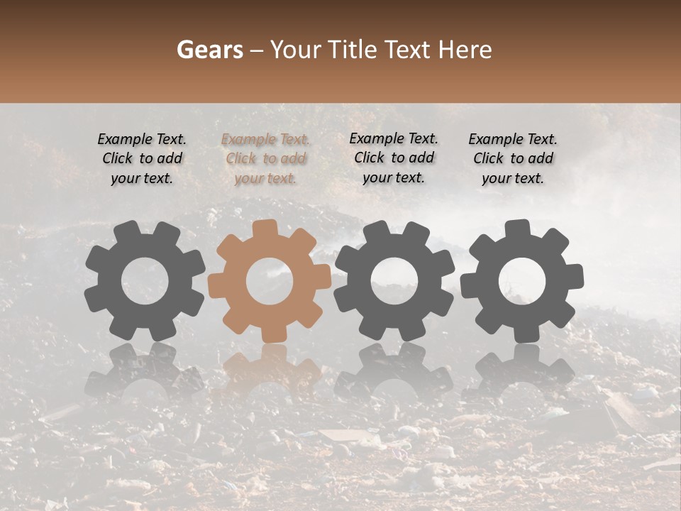 Garbage Dirty Burn PowerPoint Template