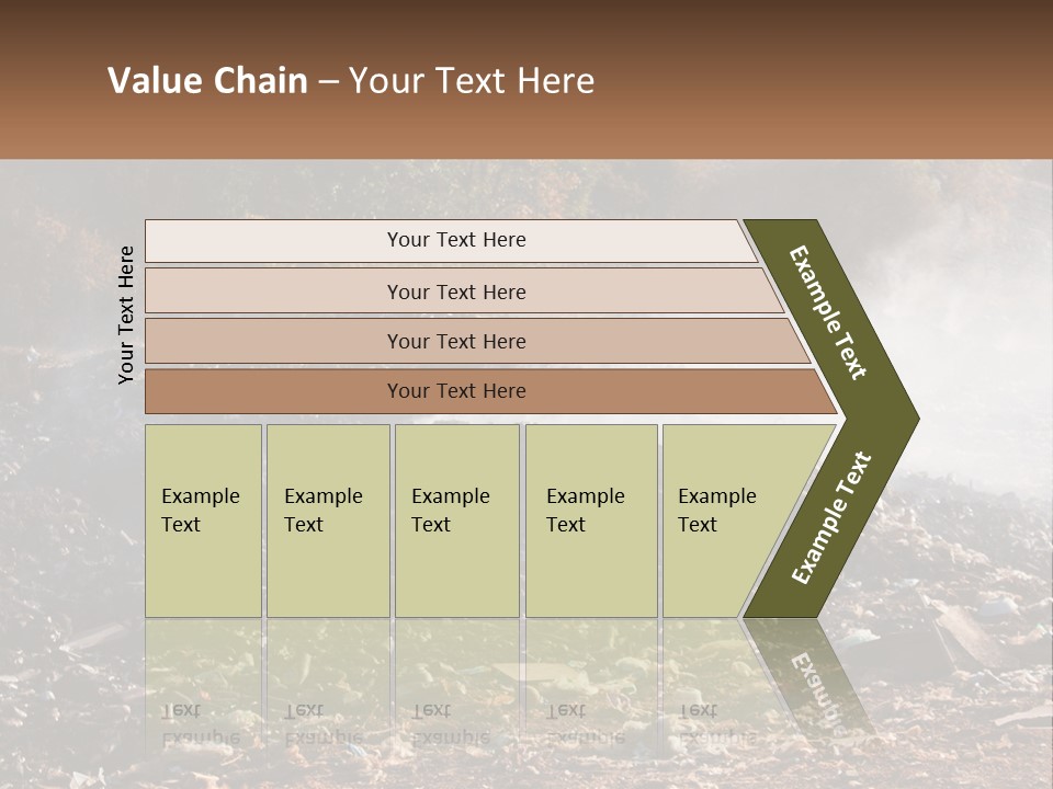 Garbage Dirty Burn PowerPoint Template