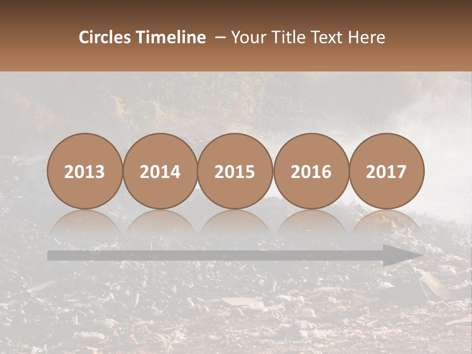 Garbage Dirty Burn PowerPoint Template